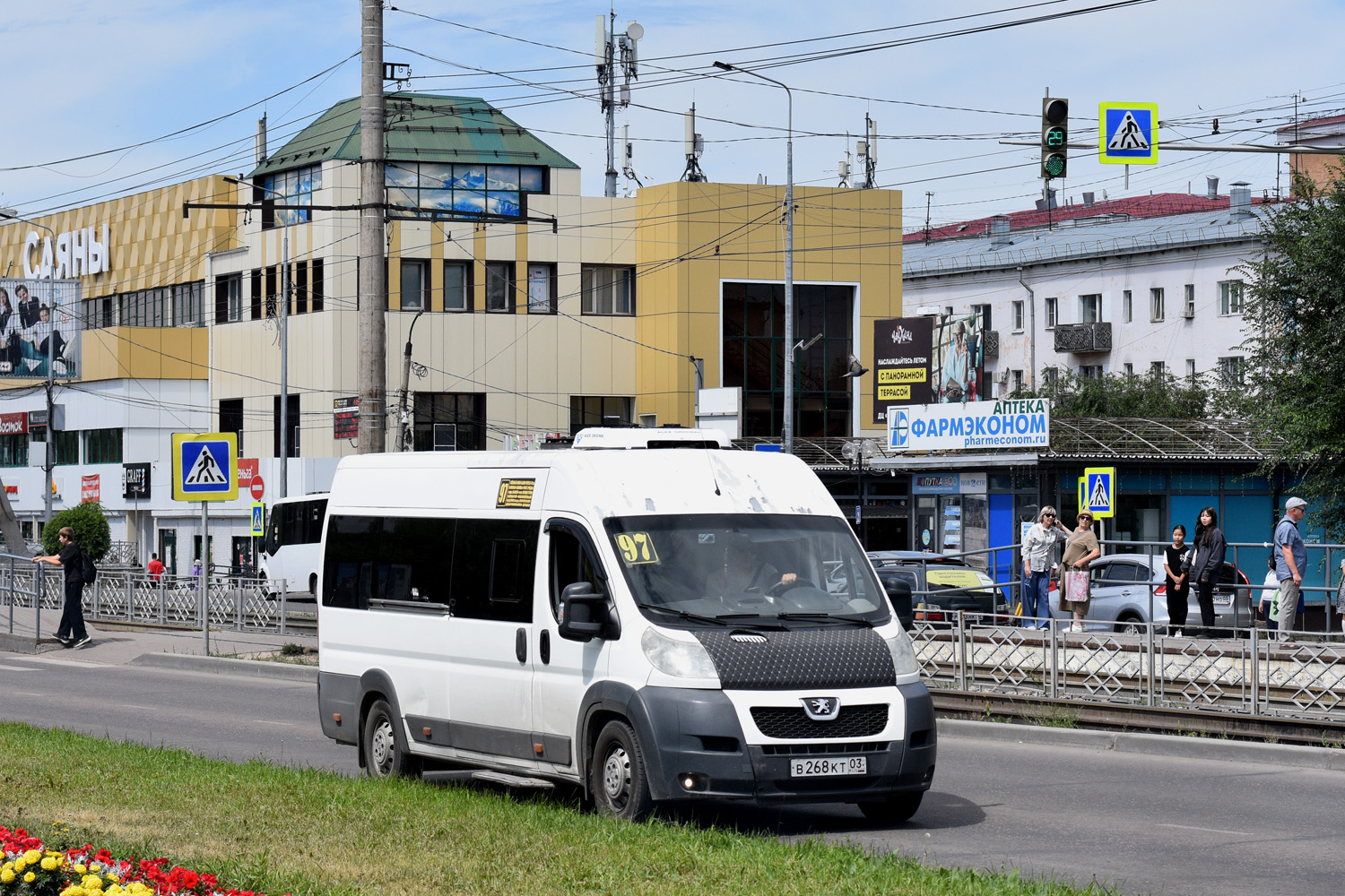 Бурятия, Нижегородец-2227SL (Peugeot Boxer) № В 268 КТ 03