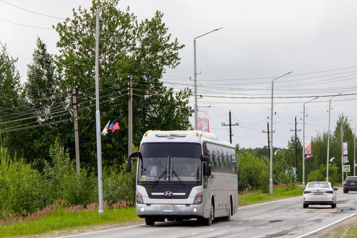 Ханты-Мансийский АО, Hyundai AeroExpress (все) № К 270 ОР 186