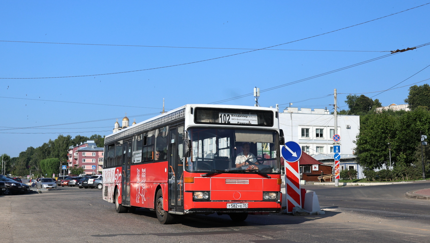 Владимирская область, Mercedes-Benz O405 № Т 582 УЕ 33