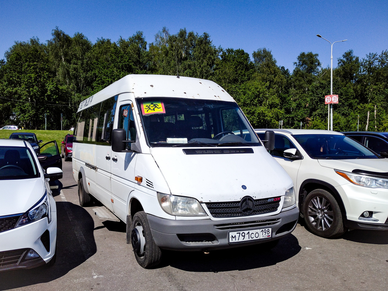 Ленинградская область, Луидор-223215 (MB Sprinter Classic) № М 791 СО 198 Ленинградская область, Луидор-223215 (MB Sprinter Classic) № М 791 СО 198