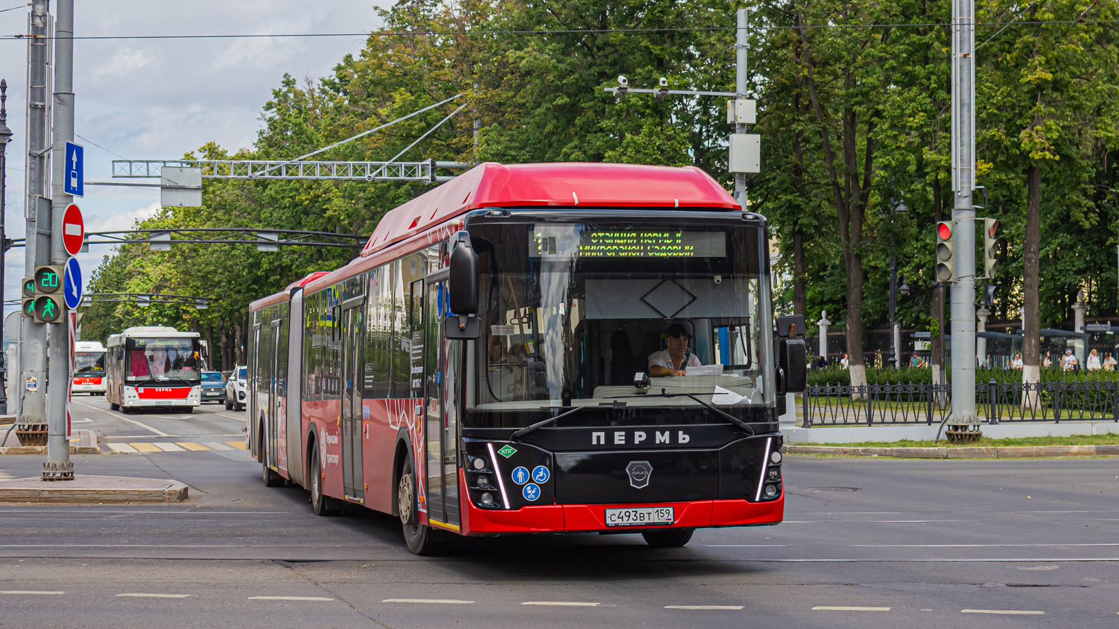 Пермский край, ЛиАЗ-6213.67 № С 493 ВТ 159