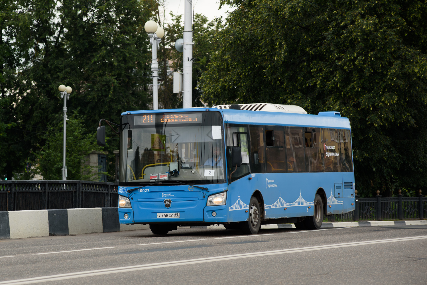 Тверская область, ЛиАЗ-4292.60 (1-2-0) № 10027 Тверская область, ЛиАЗ-4292.60 (1-2-0) № 10027