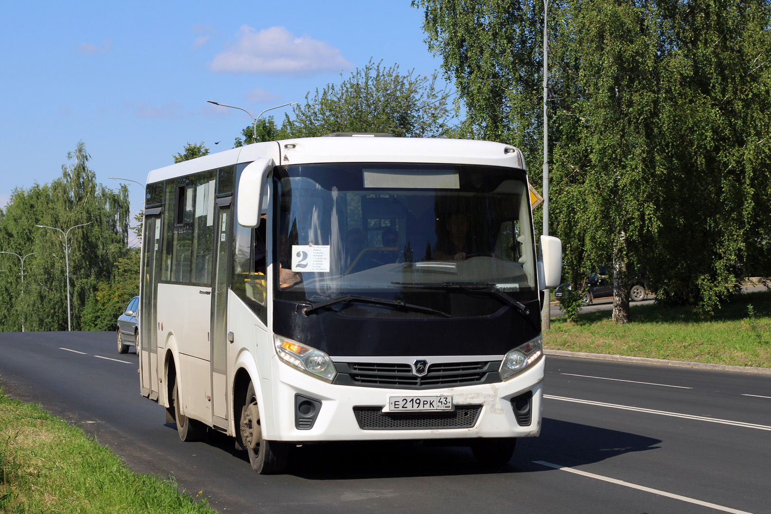 Кировская область, ПАЗ-320435-04 "Vector Next" № Е 219 РК 43
