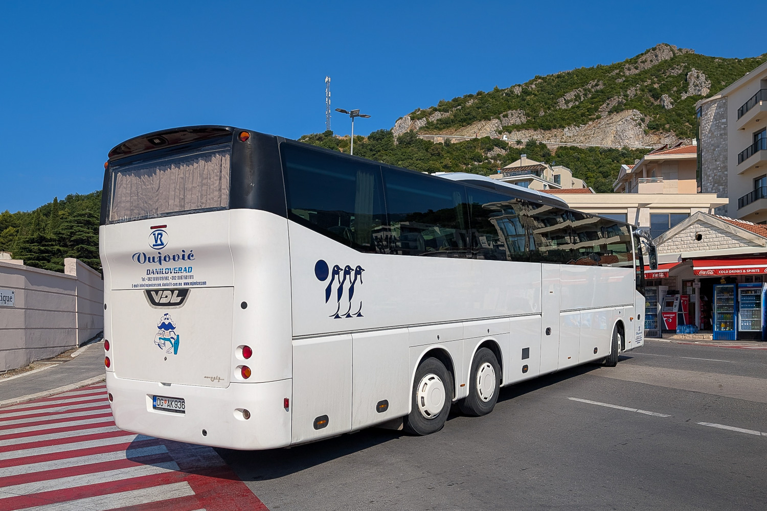 Черногория, VDL Bova Magiq MHD 139.460 № DG AK936 Черногория, VDL Bova Magiq MHD 139.460 № DG AK936