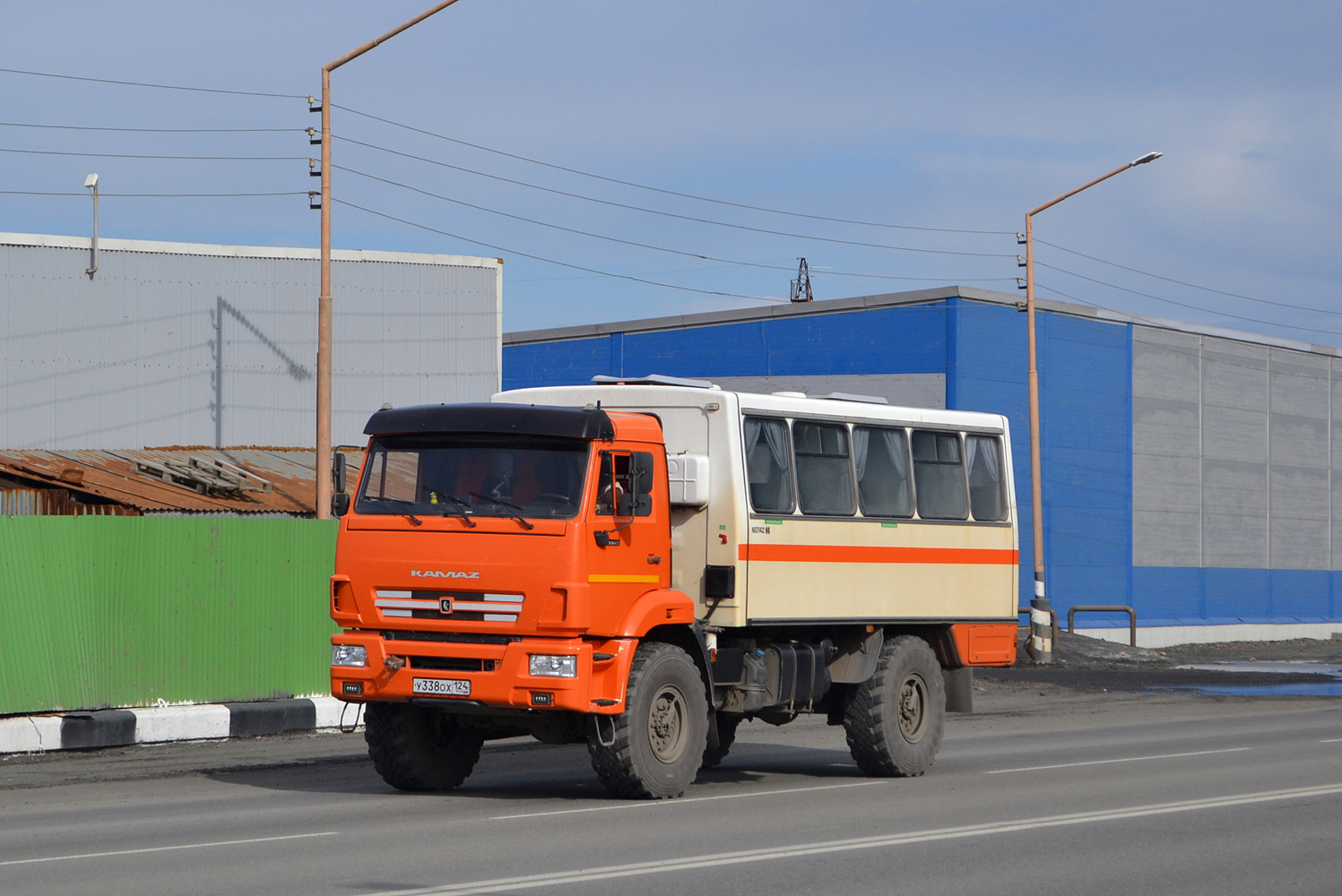 Красноярский край, НефАЗ-42111-24 № У 338 ОХ 124
