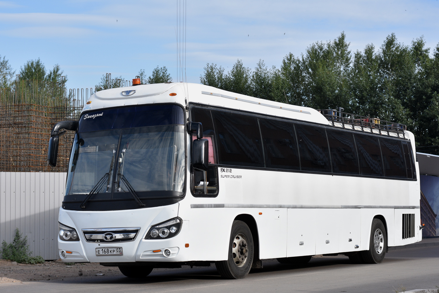 Бурятия, Daewoo FX212 Super Cruiser № Е 168 КР 03
