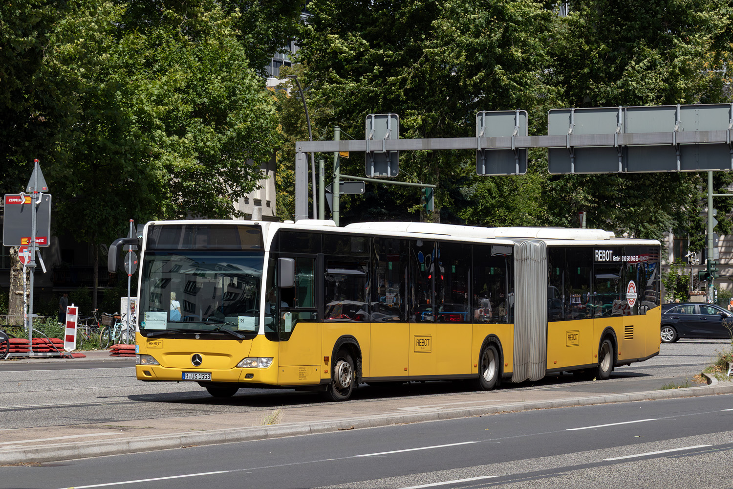 Берлин, Mercedes-Benz O530G Citaro facelift G № B-US 1553; Берлин — SEV · S8 / S85 / S9 · Treptower Park <> Baumschulenweg · 24.07.2025 — 04.08.2025 Берлин, Mercedes-Benz O530G Citaro facelift G № B-US 1553; Берлин — SEV · S8 / S85 / S9 · Treptower Park <> Baumschulenweg · 24.07.2025 — 04.08.2025