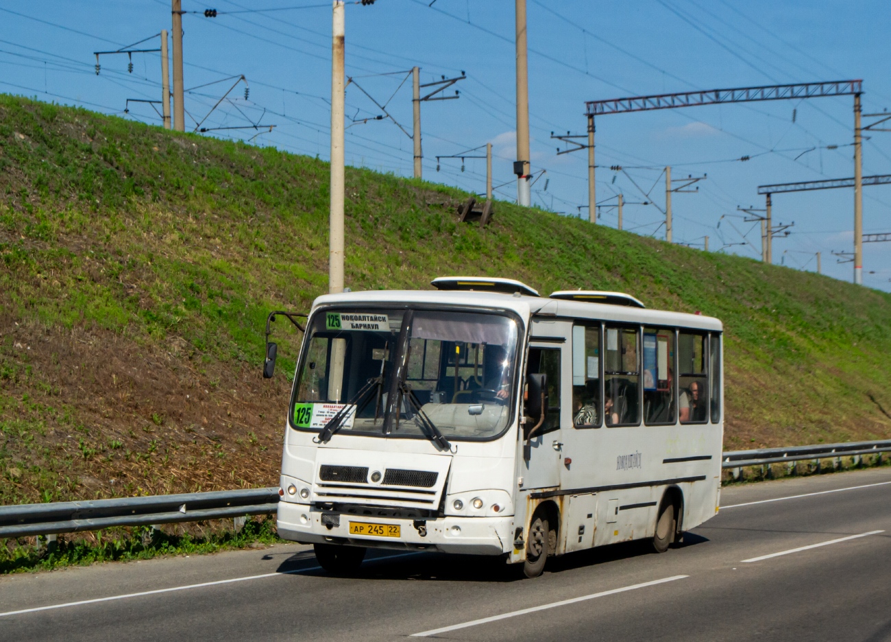 Алтайский край, ПАЗ-320302-08 № АР 245 22