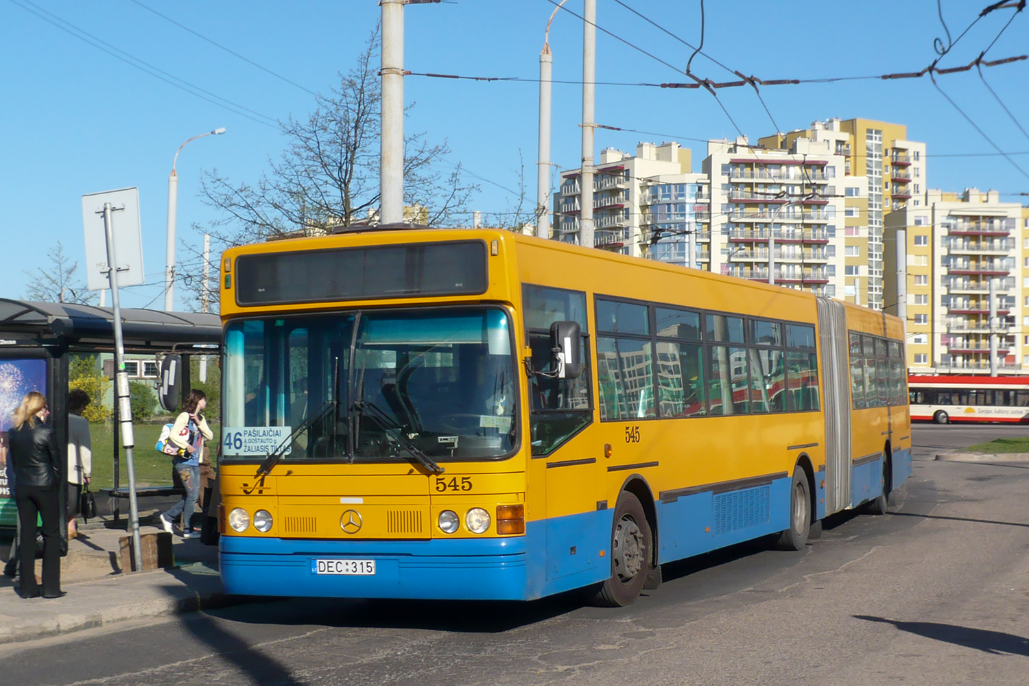 Литва, Castrosua CS.40 City 18 № 545 Литва, Castrosua CS.40 City 18 № 545