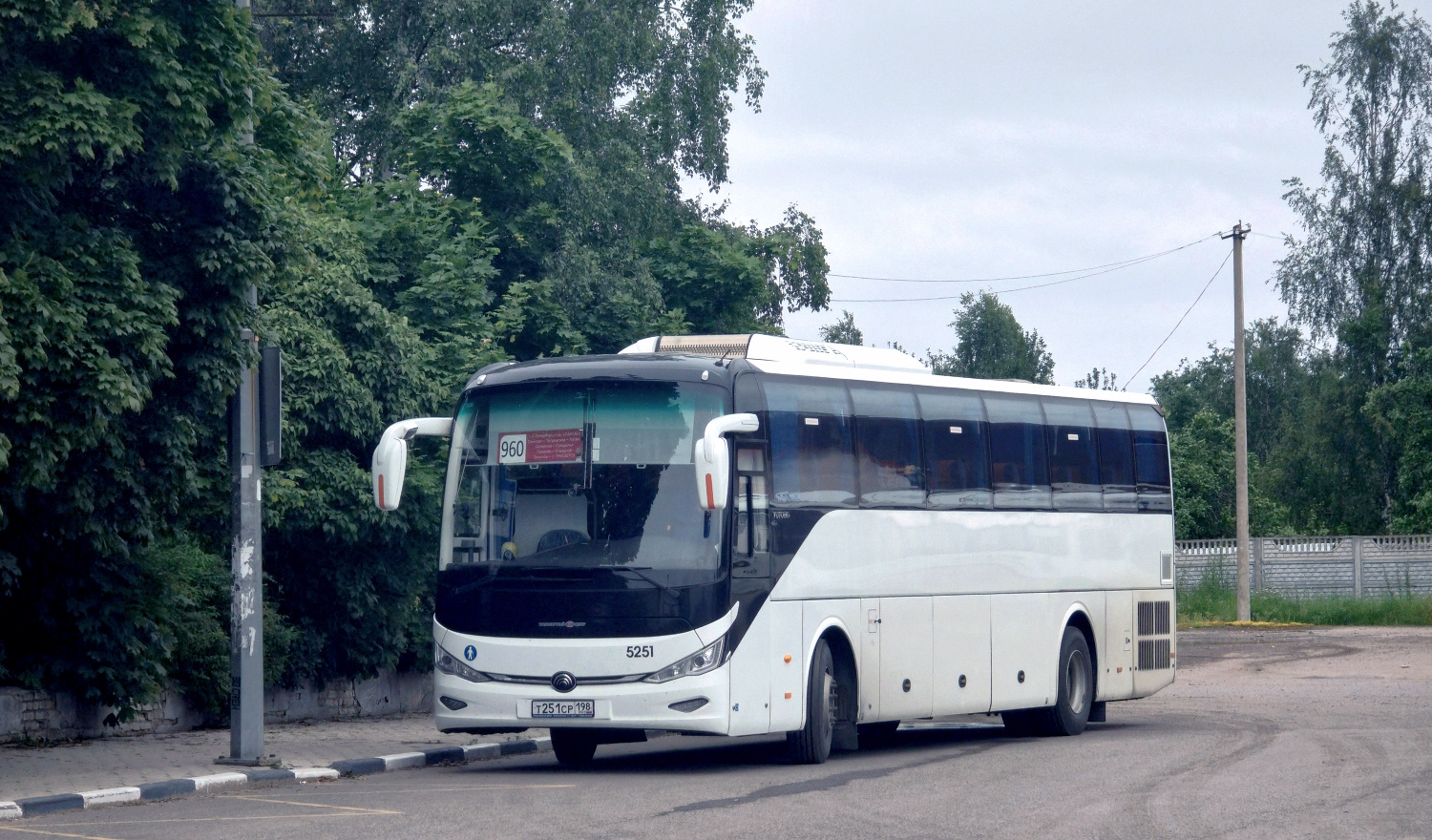 Санкт-Петербург, Yutong C12 (ZK6127HQ) № 5251