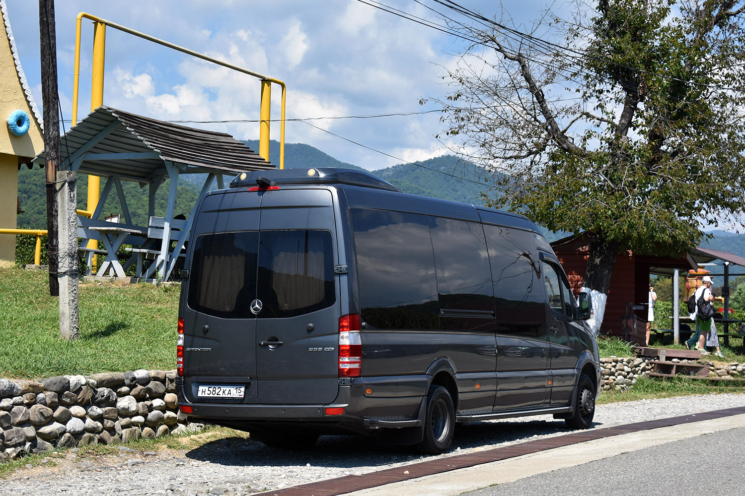 Северная Осетия, Mercedes-Benz Sprinter W906 519CDI № Н 582 КА 15