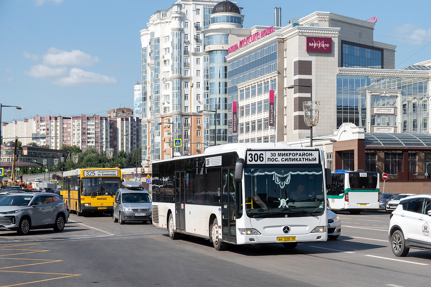 Липецкая область, Mercedes-Benz O530 Citaro facelift № АК 220 48