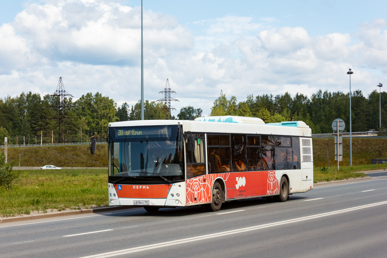 Пермский край, МАЗ-203.016 № К 878 УС 797