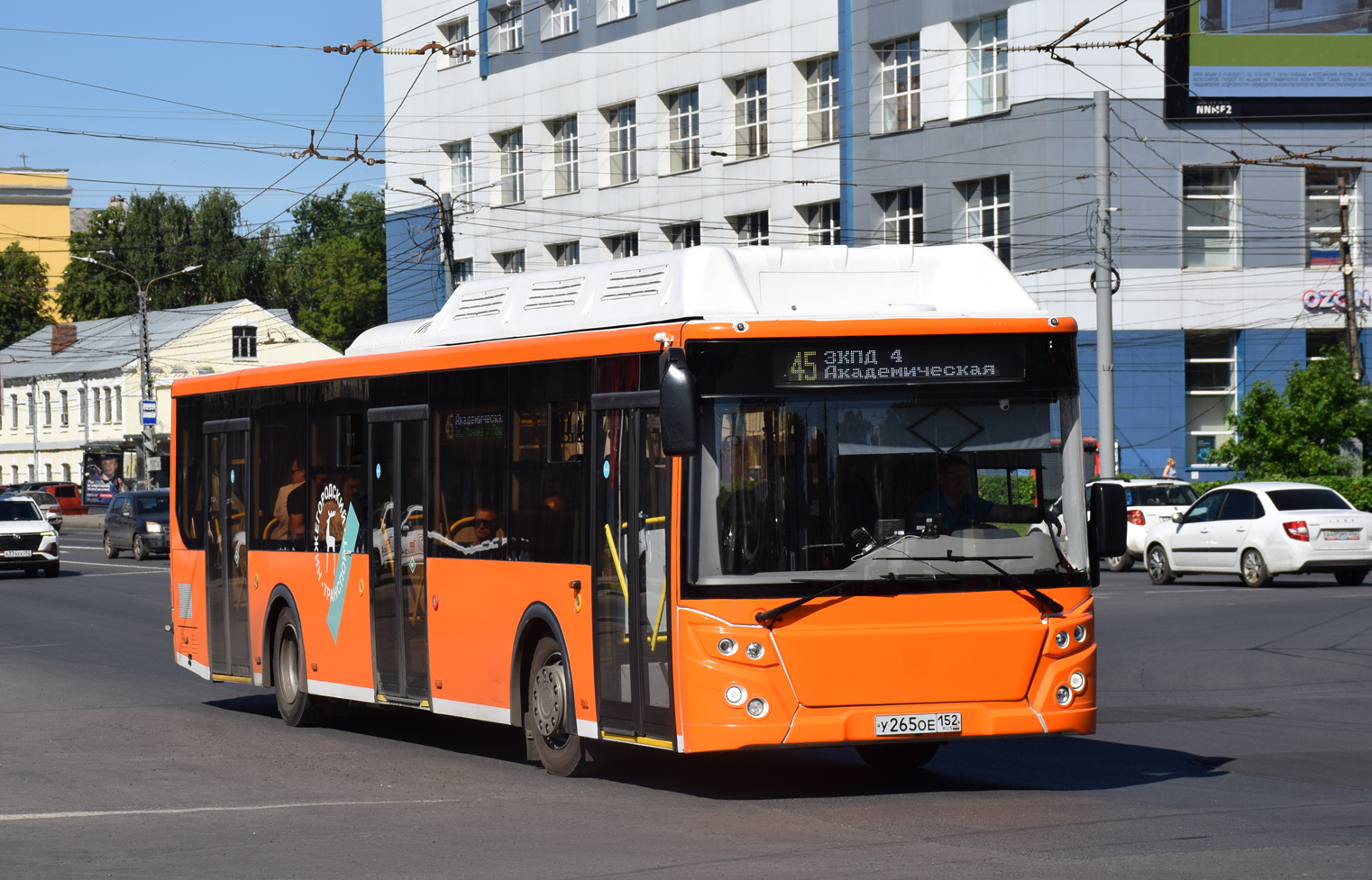 Нижегородская область, ЛиАЗ-5292.67 (CNG) № У 265 ОЕ 152