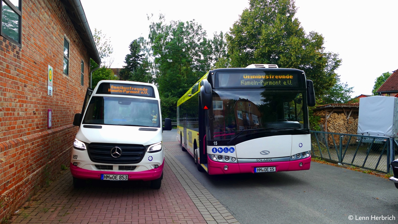 Нижняя Саксония, VDL MidCity № 853; Нижняя Саксония, Solaris Urbino III 12 № 15