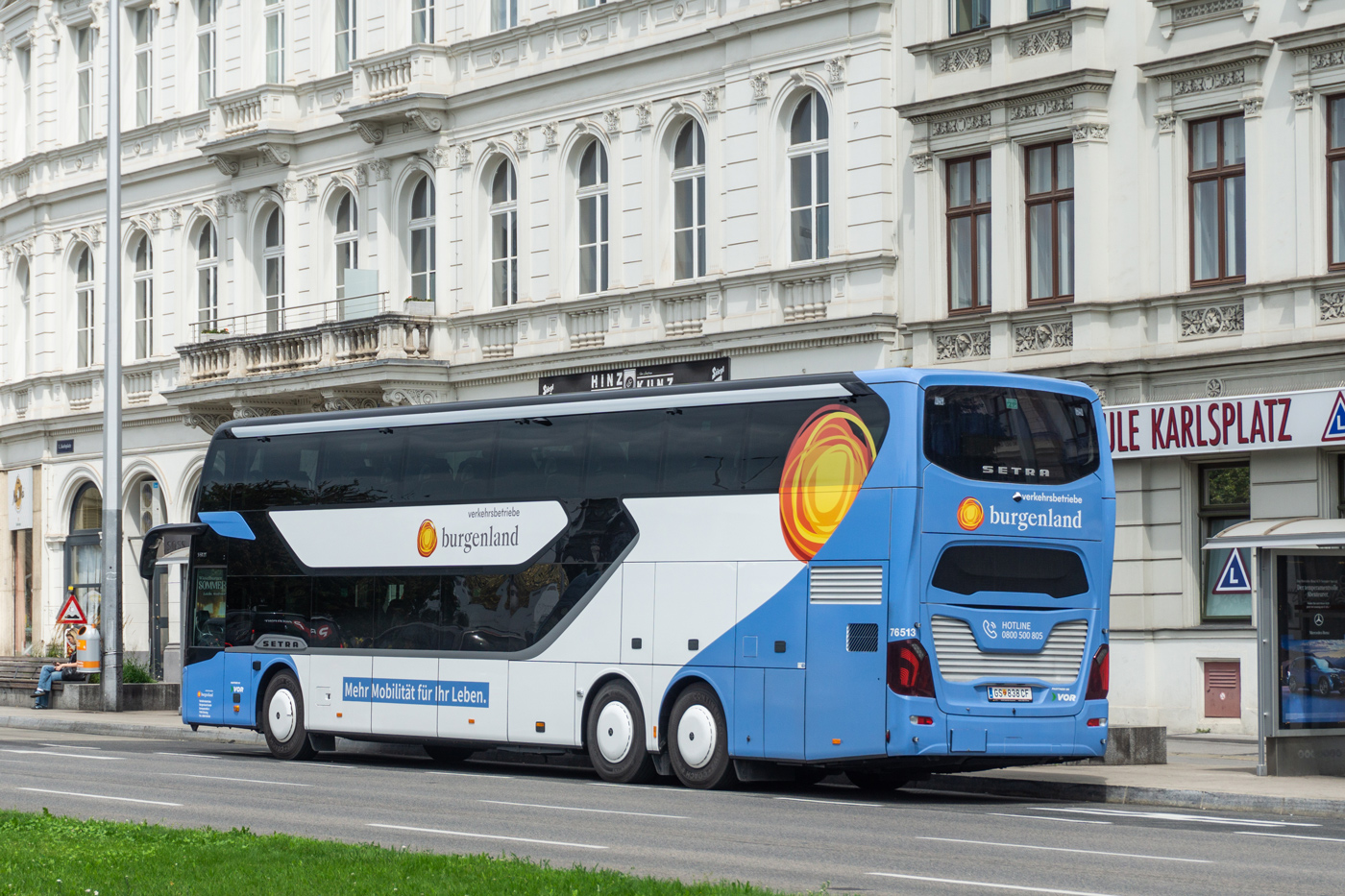 Австрия, Setra S531DT facelift № 76513