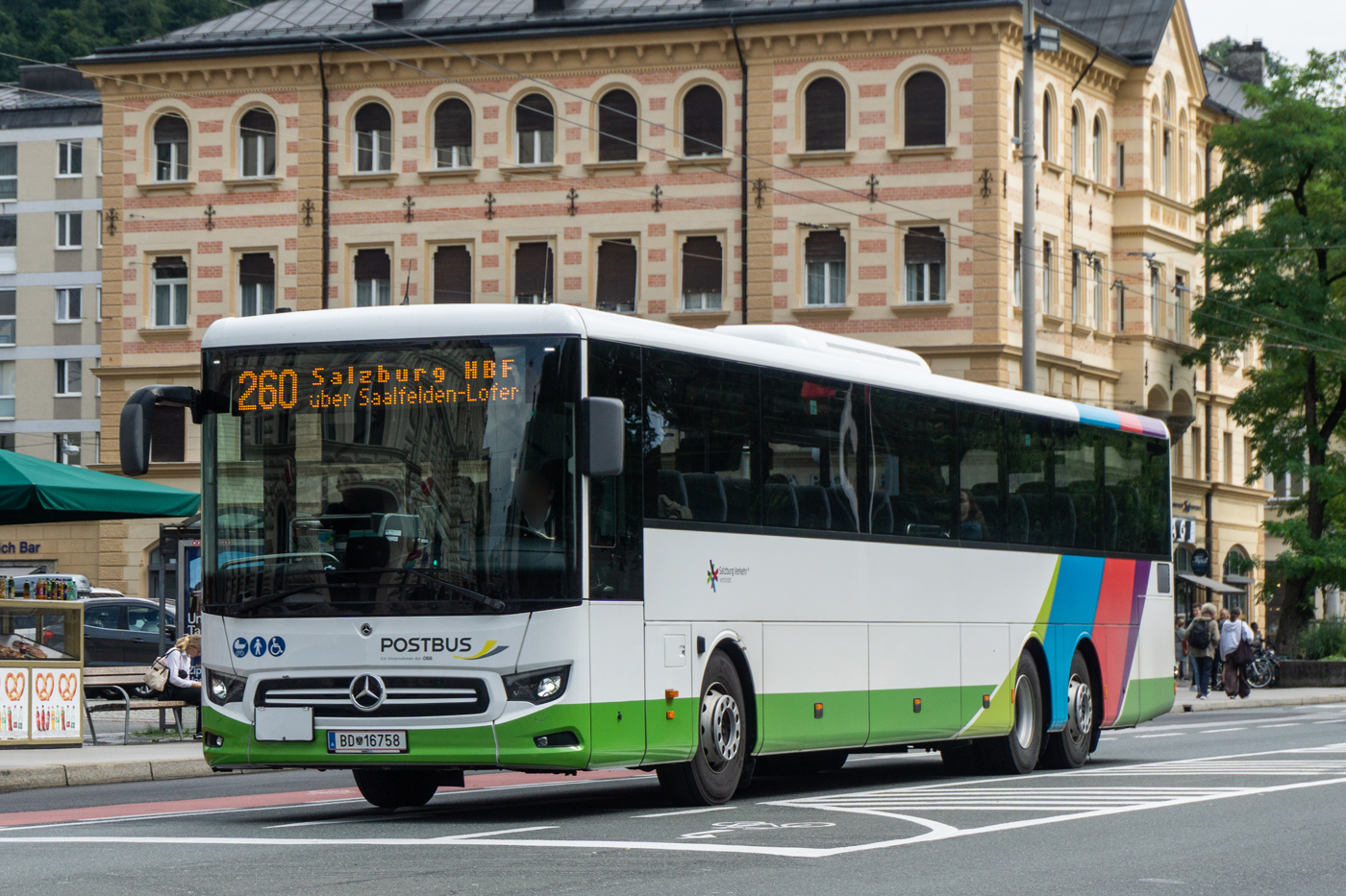 Австрия, Mercedes-Benz Intouro III L № BD 16758 Австрия, Mercedes-Benz Intouro III L № BD 16758
