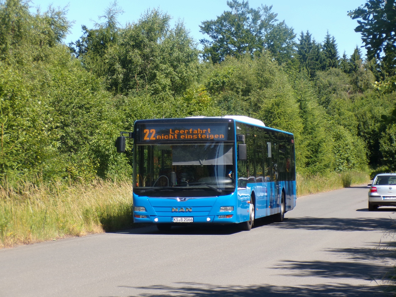 Гессен, MAN A21 Lion's City NL323 № KS-B 2066