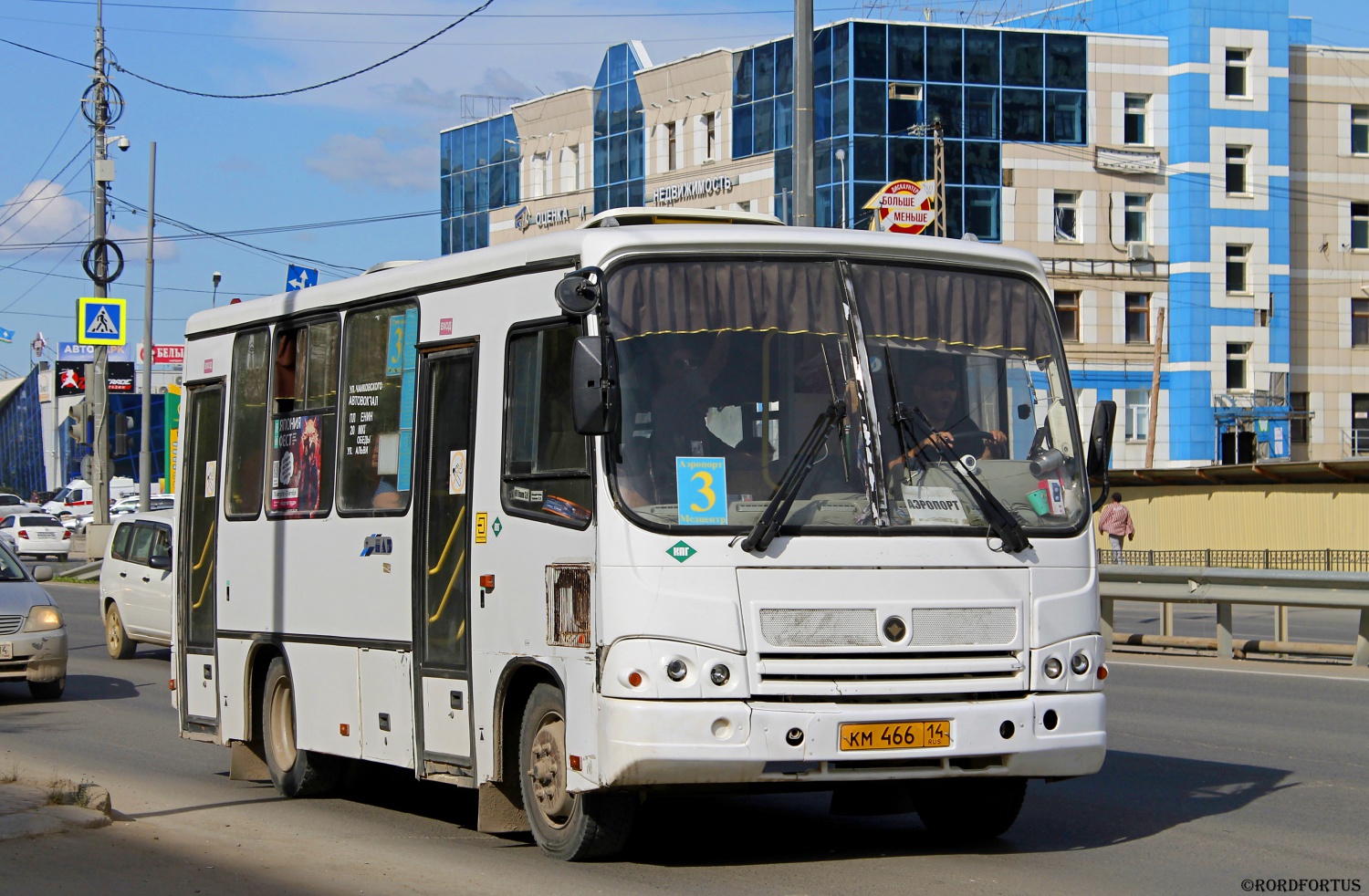 Саха (Якутия), ПАЗ-320302-08 № КМ 466 14