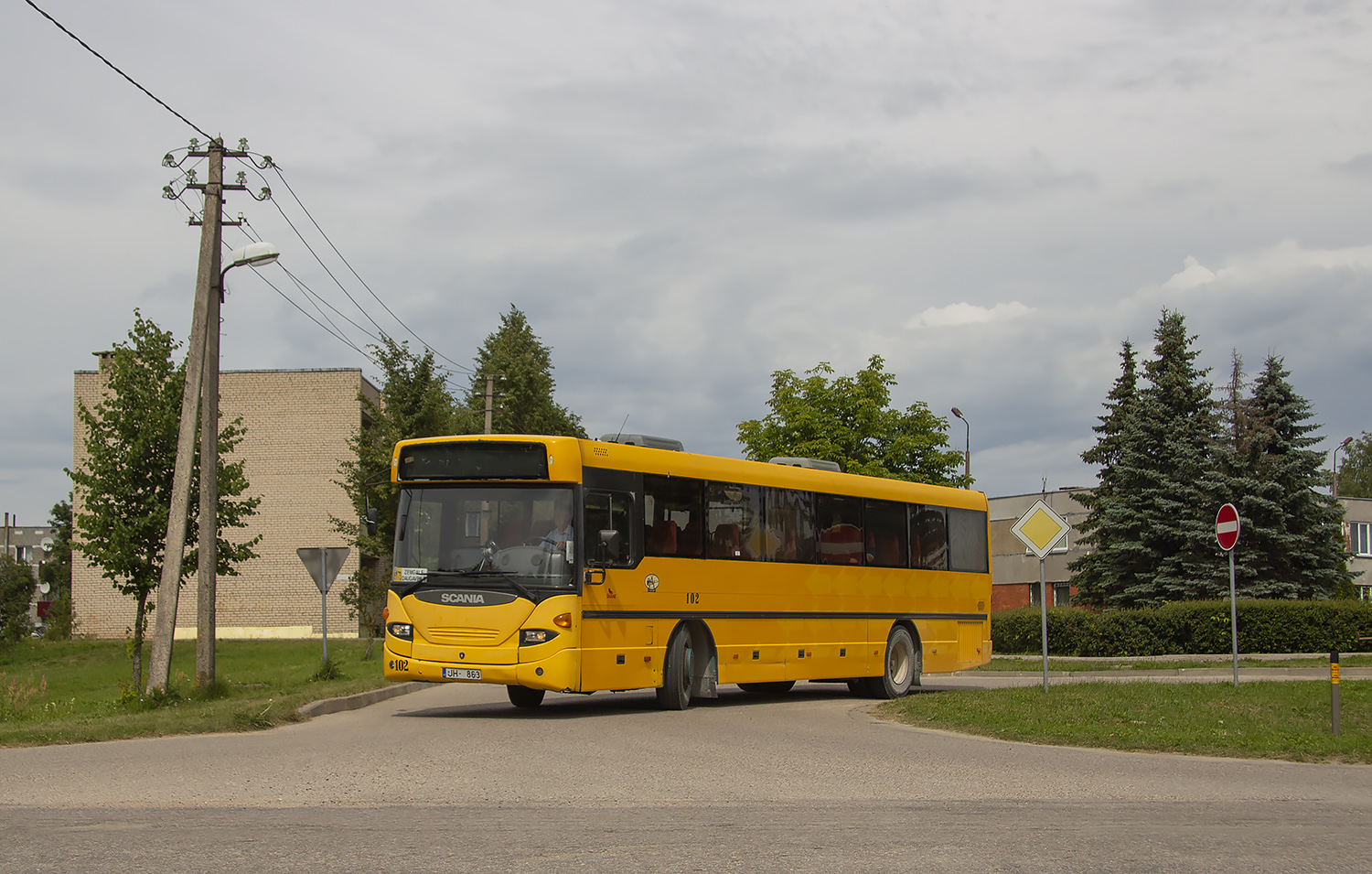 Латвия, Scania OmniLine I № 102