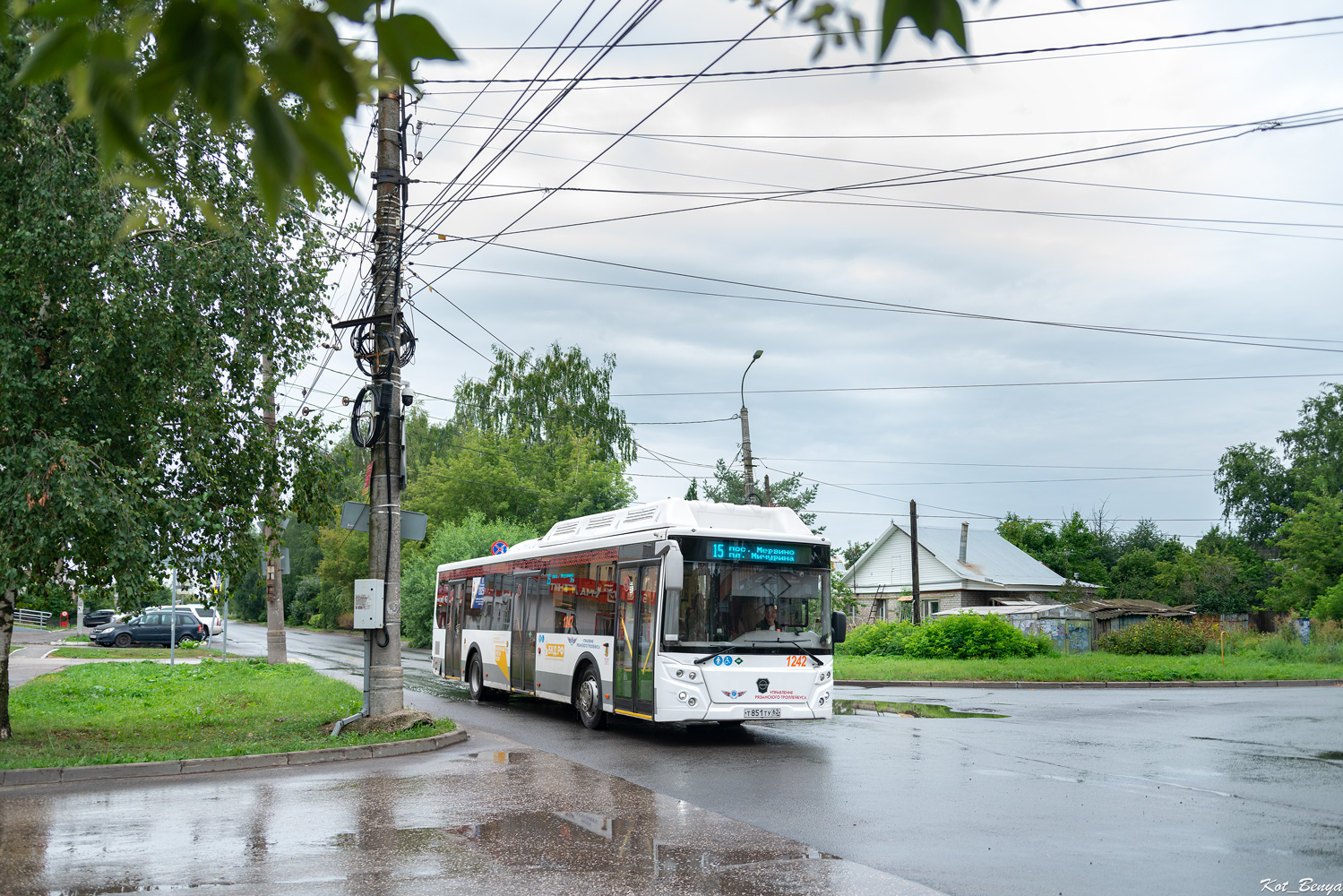 Рязанская область, ЛиАЗ-5292.67 (CNG) № 1242