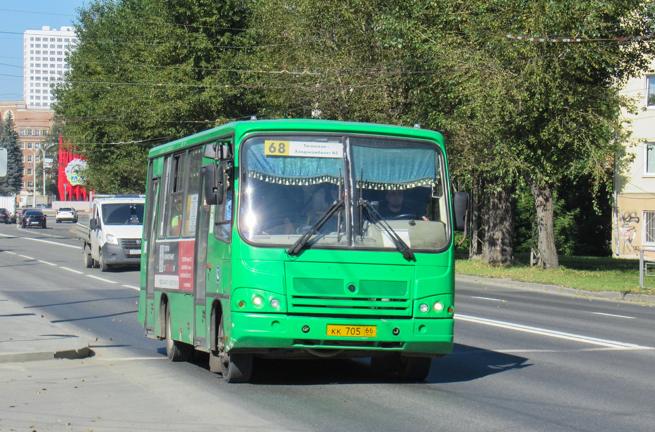 Свердловская область, ПАЗ-320402-05 № КК 705 66