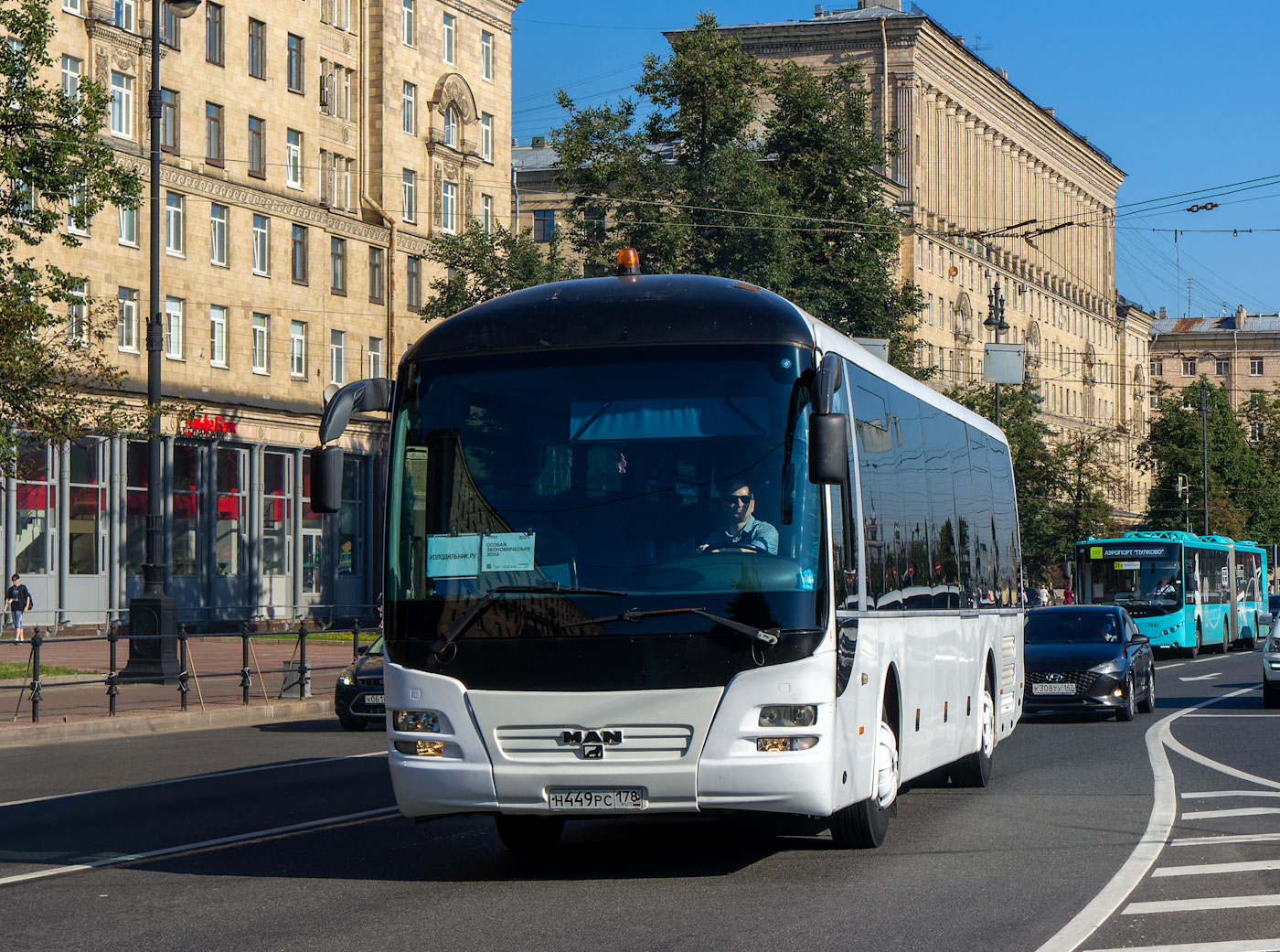 Санкт-Петербург, MAN R12 Lion's Regio ÜL314 № Н 449 РС 178