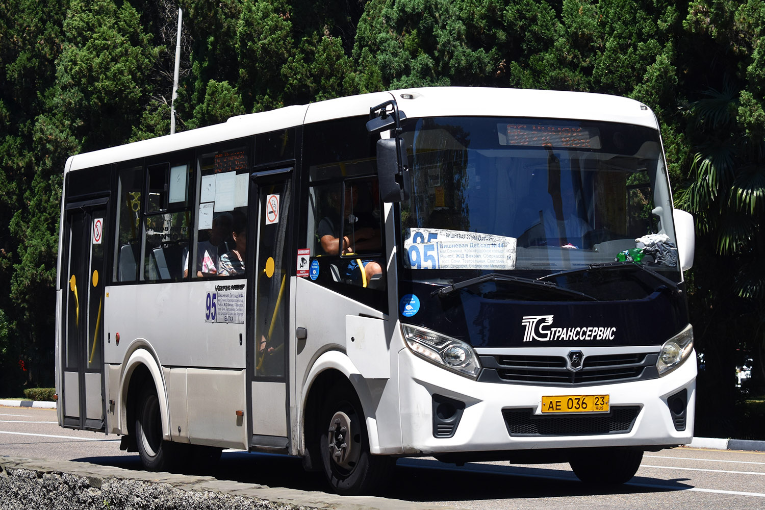 Краснодарский край, ПАЗ-320435-04 "Vector Next" № АЕ 036 23