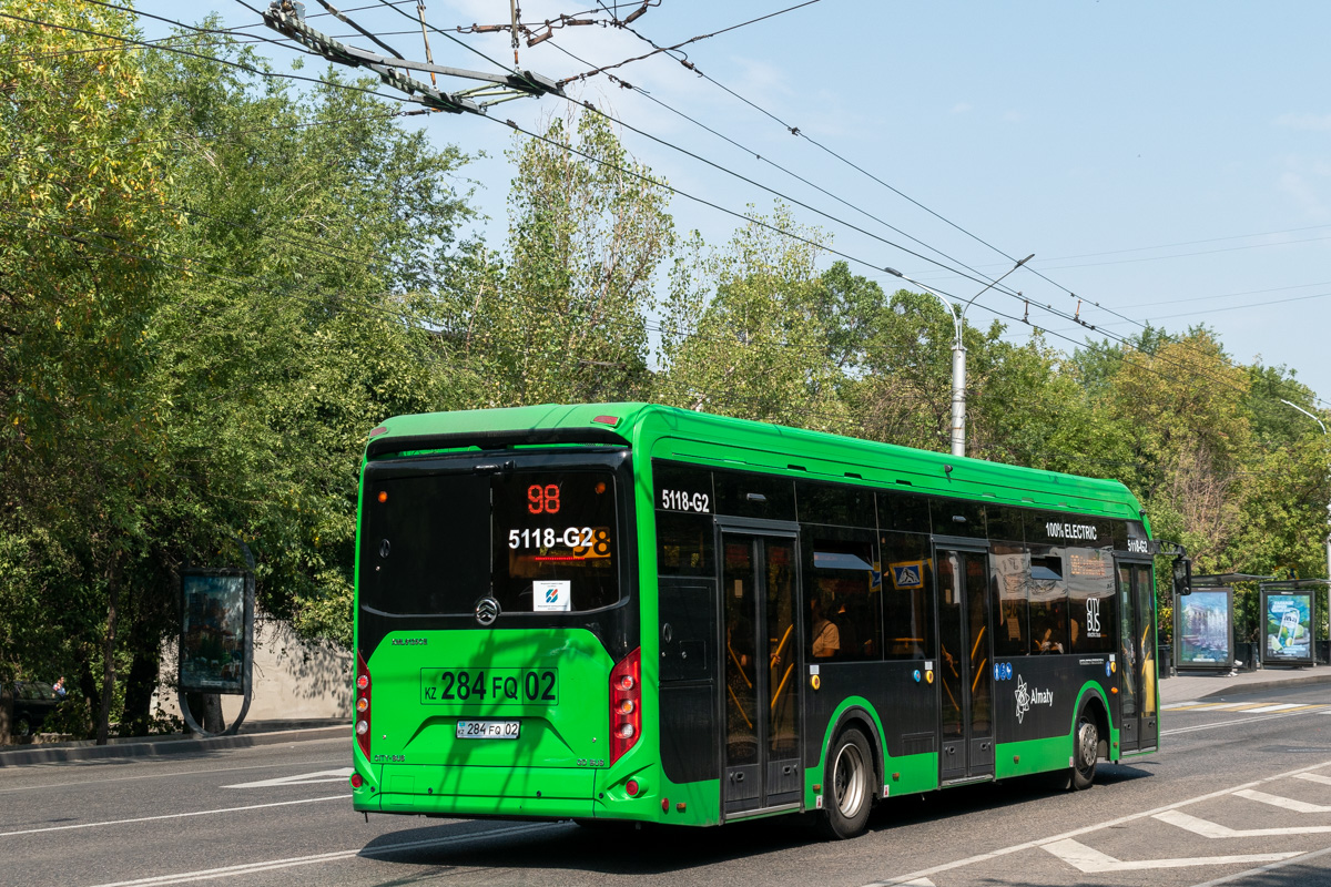 Алматы, Golden Dragon XML6125CE (Hyundai Trans Auto) № 5118-G2 Алматы, Golden Dragon XML6125CE (Hyundai Trans Auto) № 5118-G2