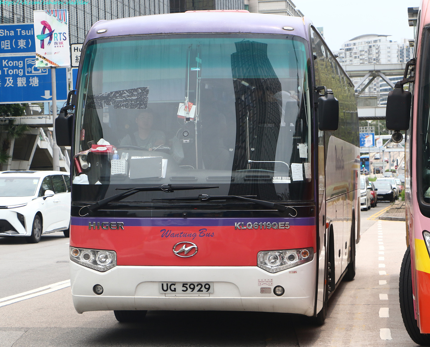 Гонконг, Higer KLQ6119QE5 № UG 5929