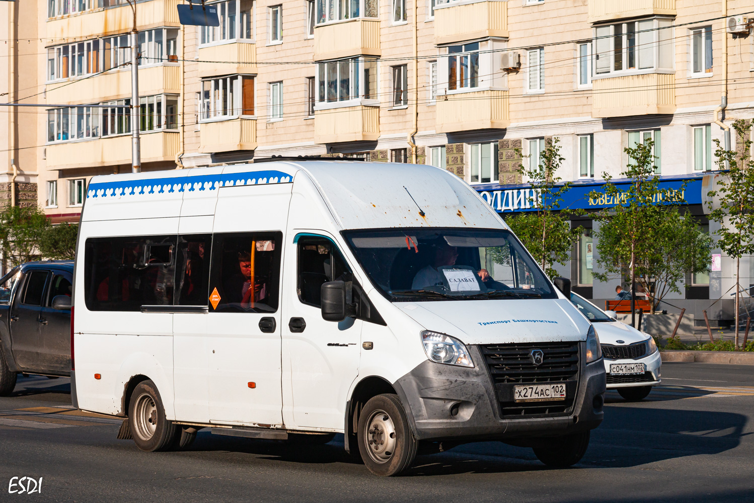 Башкортостан, ГАЗ-A65R35 Next № Х 274 АС 102