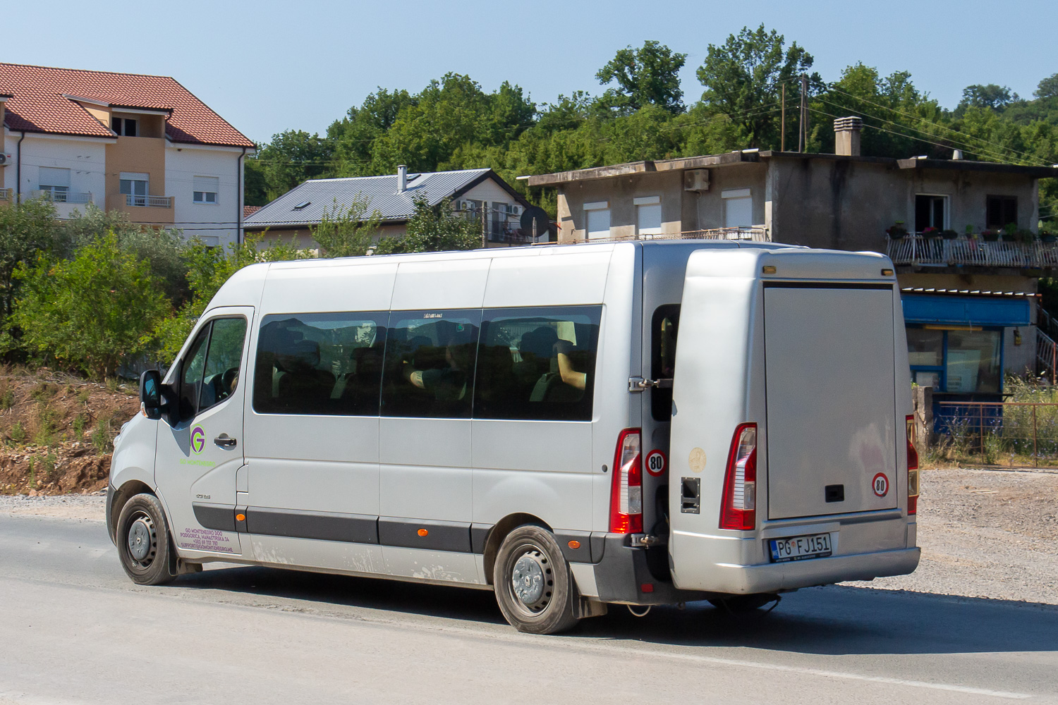 Черногория, Renault Master III № PG FJ151