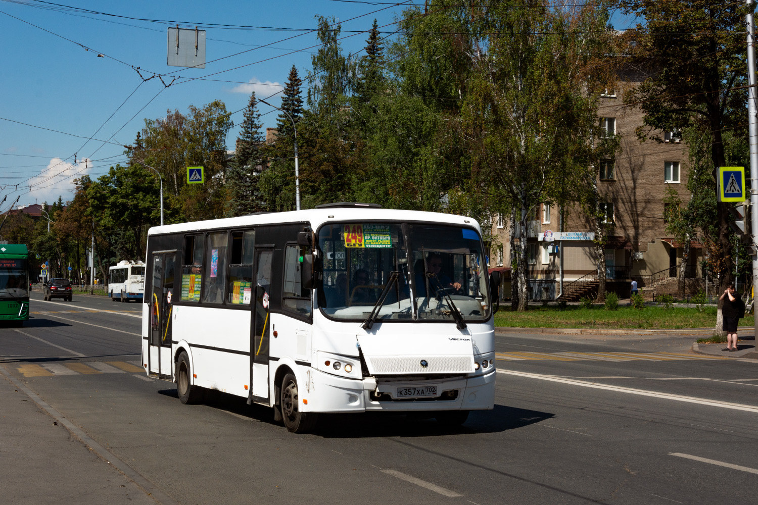 Башкортостан, ПАЗ-320414-14 "Вектор" № К 357 ХА 702