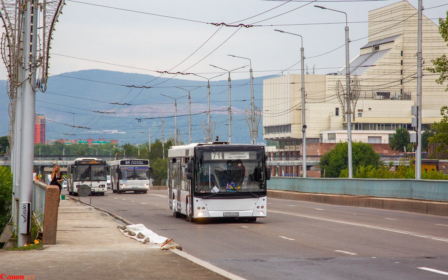Красноярский край, МАЗ-103.485 № А 609 УВ 124; Красноярский край, МАЗ-203.068 № У 373 ОА 124
