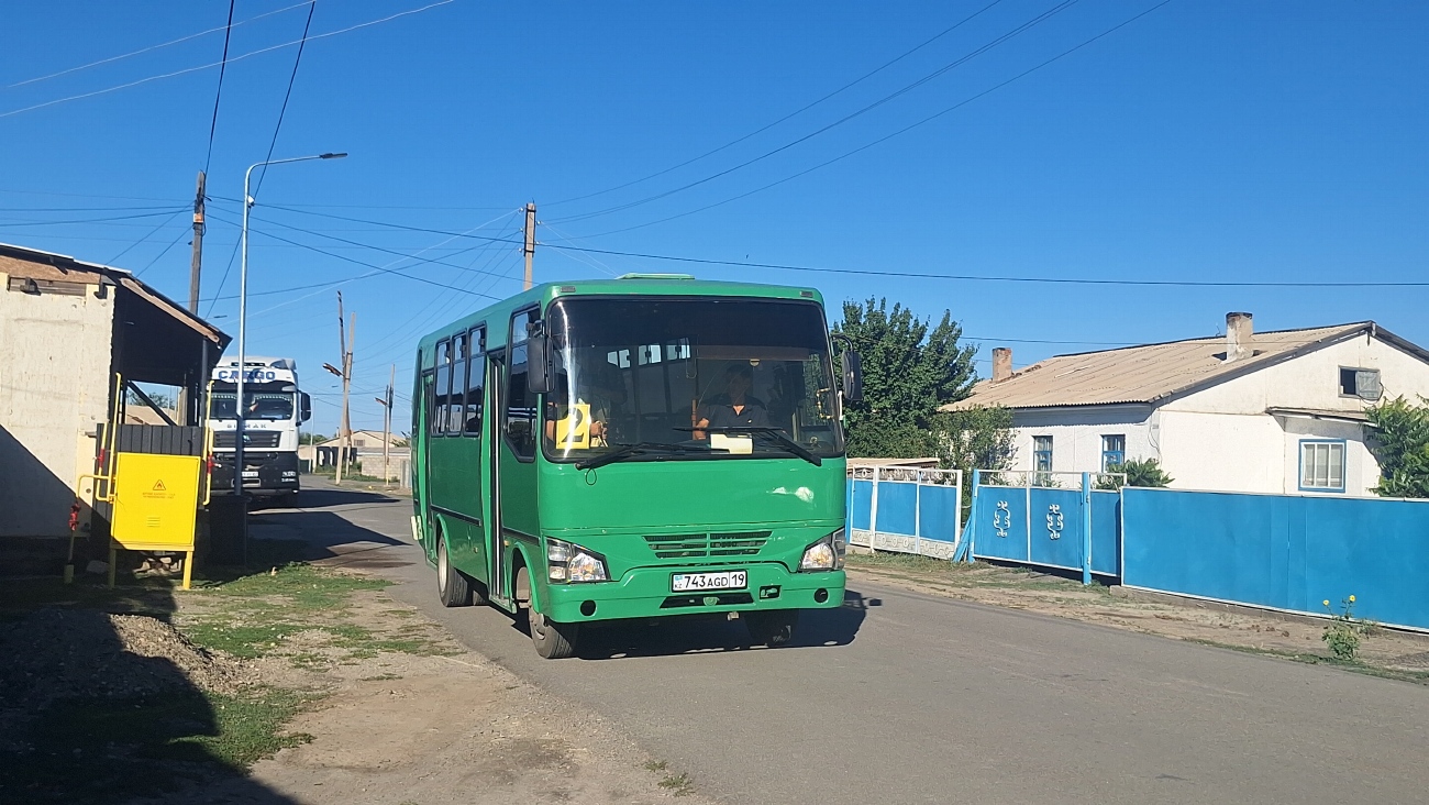 Жетысуская область, SAZ HC40 № 743 AGD 19