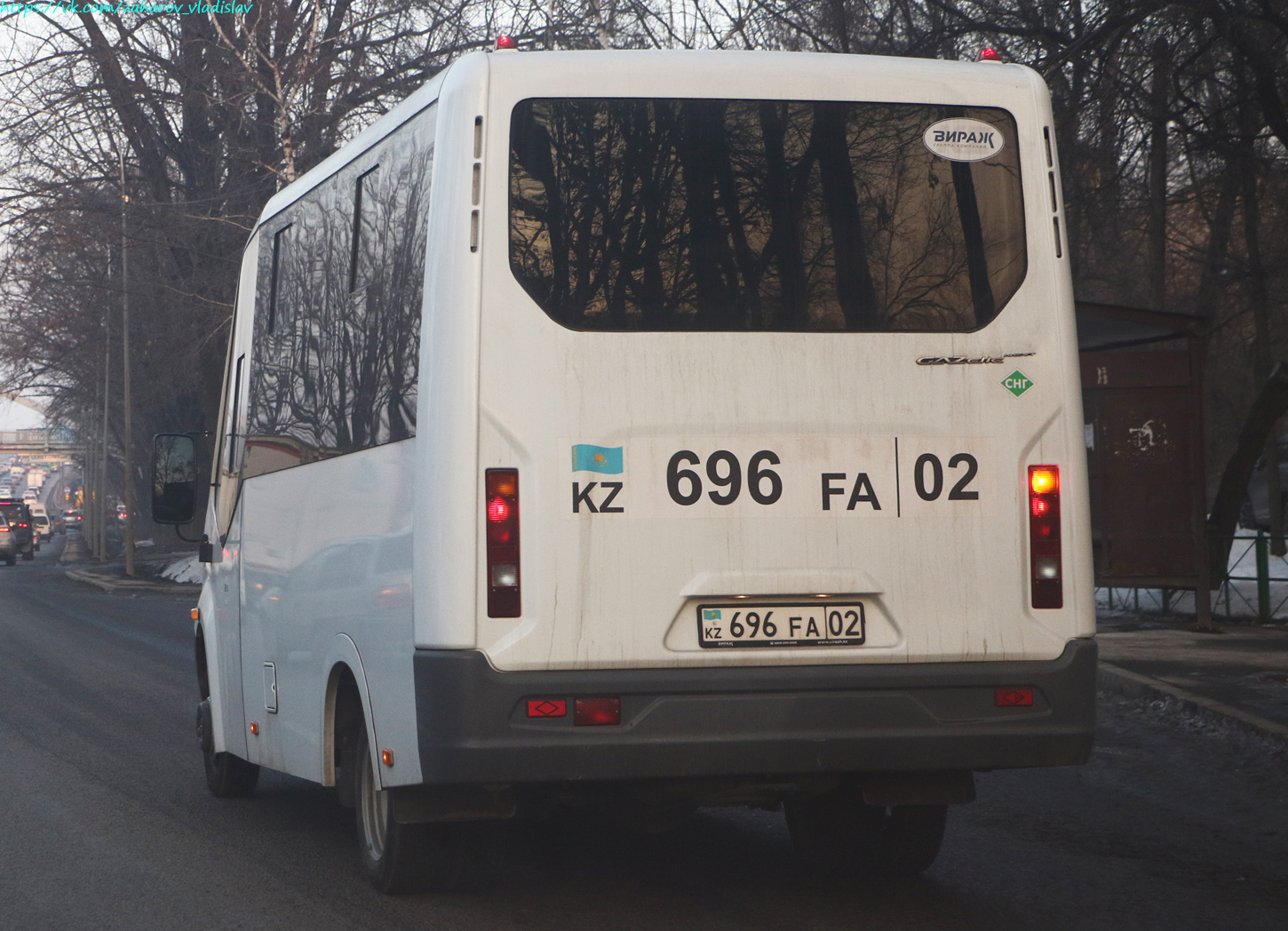 Алматы, ГАЗ-A63R45 Next (СемАЗ) № 696 FA 02