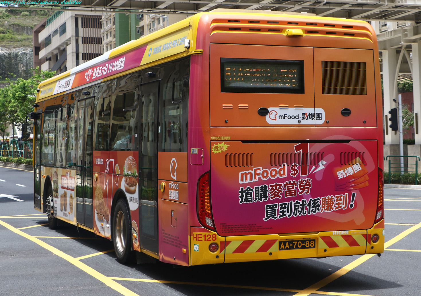 Китай, Higer KLQ6116GHEV2 № HE128