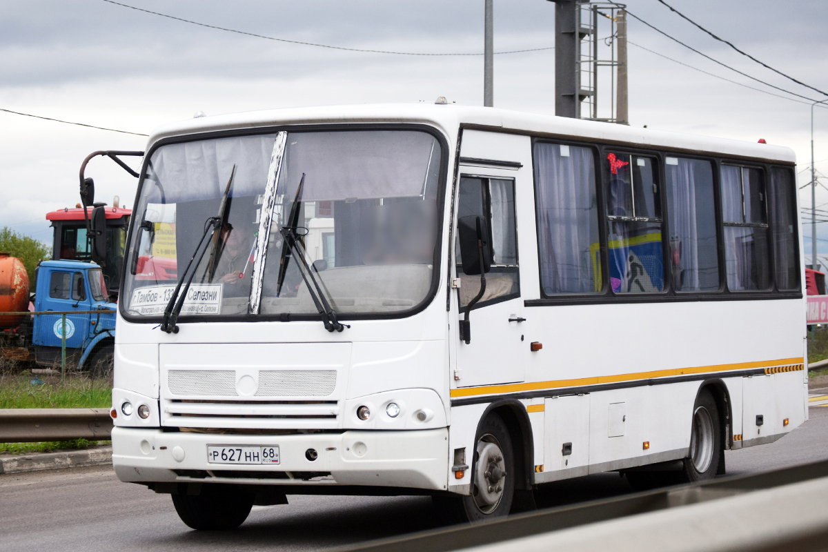 Тамбовская область, ПАЗ-320402-05 № Р 627 НН 68