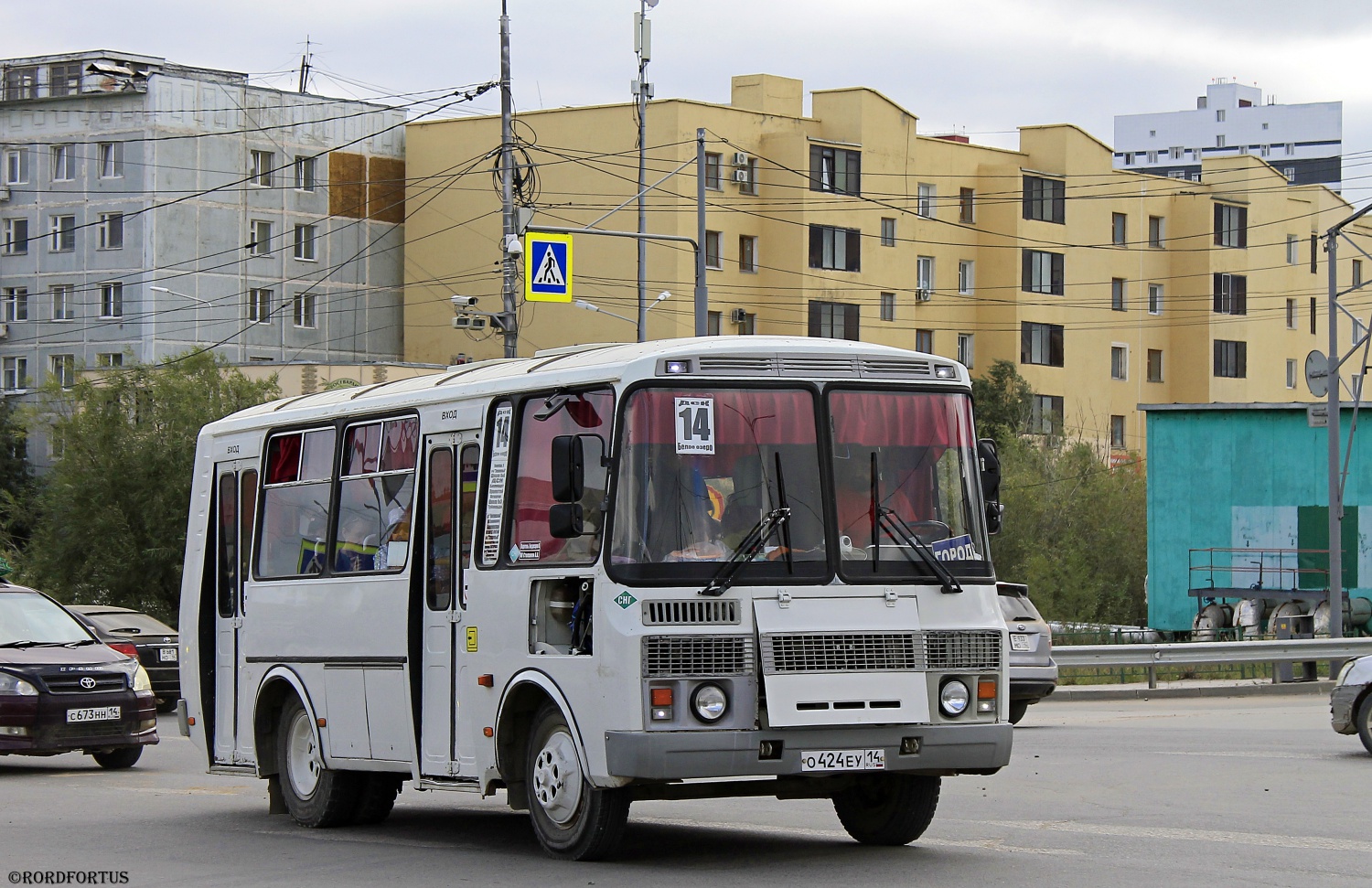 Саха (Якутия), ПАЗ-32053 № О 424 ЕУ 14