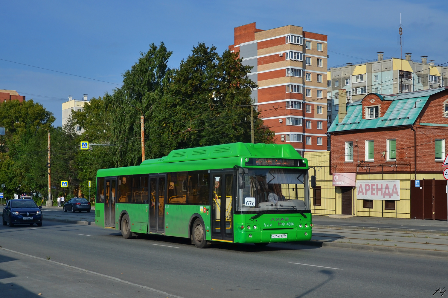 Челябинская область, ЛиАЗ-5292.67 (CNG) № 4814