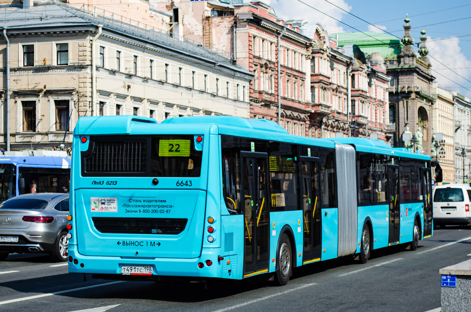 Санкт-Петербург, ЛиАЗ-6213.65 № 6643