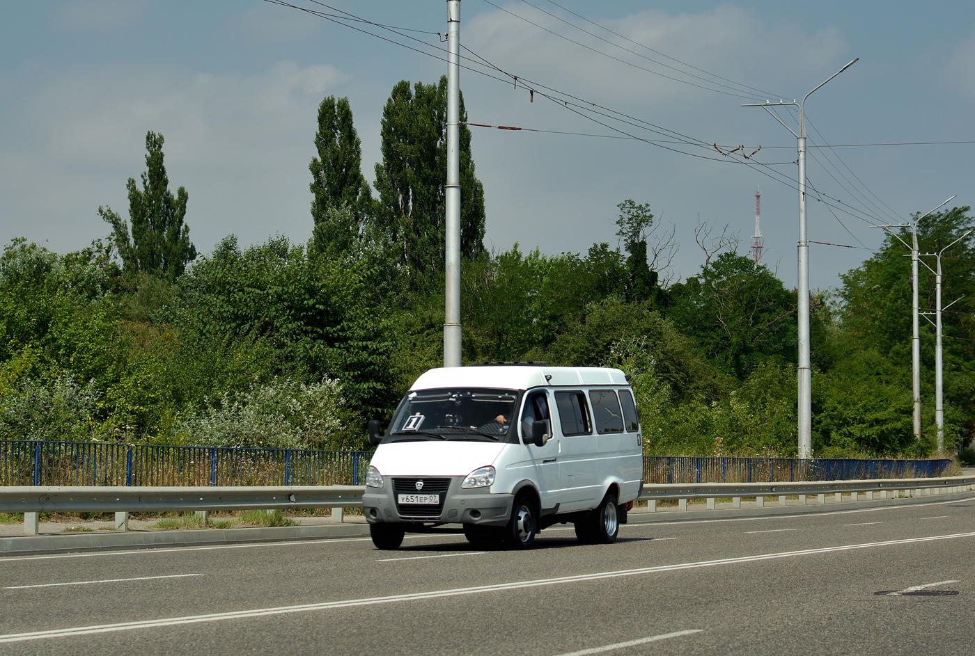 Кабардино-Балкария, ГАЗ-322105 № У 651 ЕР 07