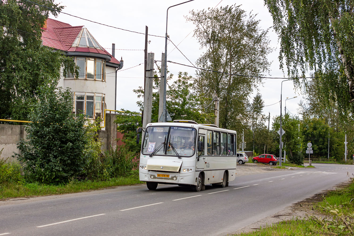 Свердловская область, ПАЗ-320302-33 "Вектор" № КЕ 478 66
