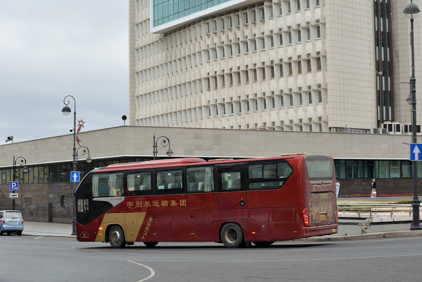 Китай, Yutong ZK6128HQB5Y № 吉H 93909