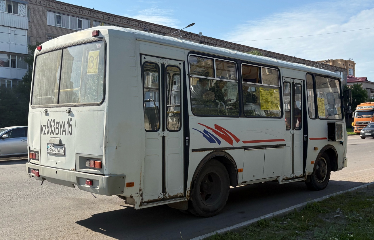 Северо-Казахстанская область, ПАЗ-32054-110-07 № 963 BYA 15