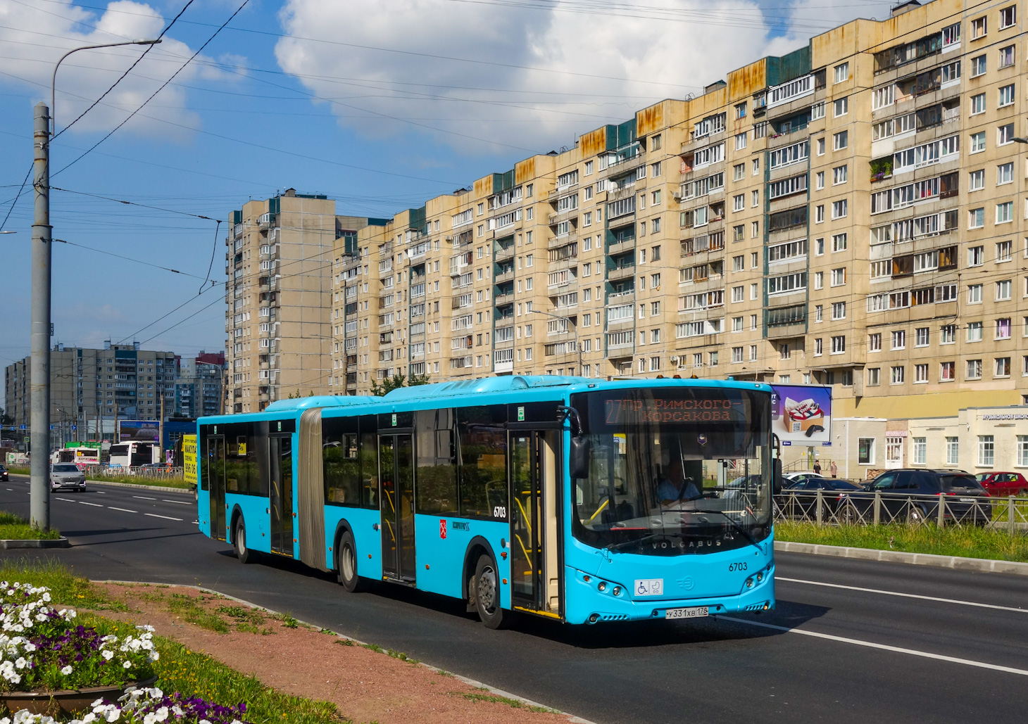 Санкт-Петербург, Volgabus-6271.05 № 6703 Санкт-Петербург, Volgabus-6271.05 № 6703