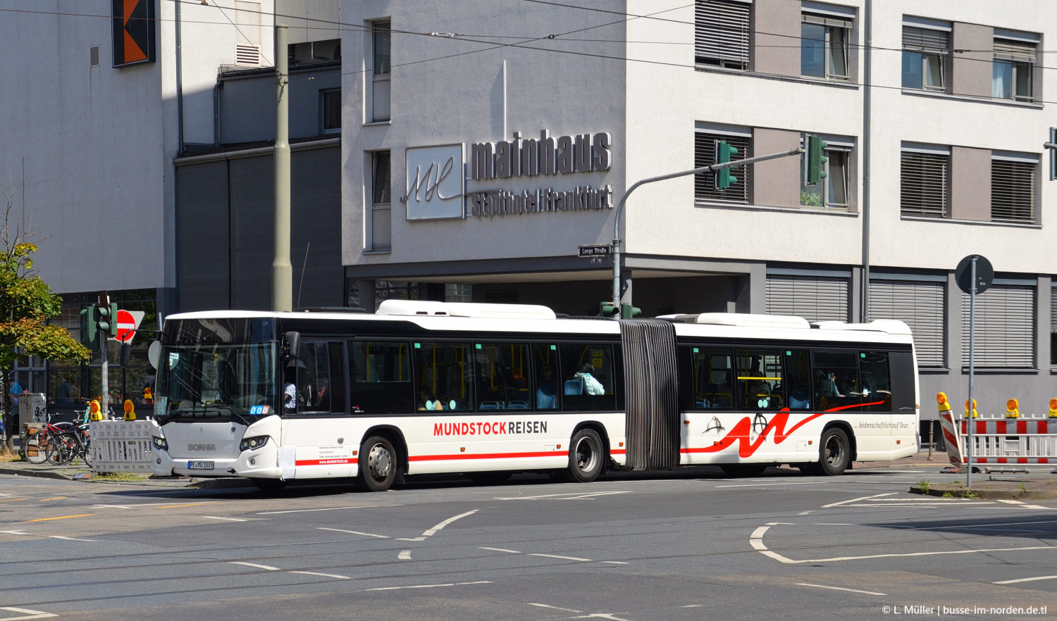 Нижняя Саксония, Scania Citywide LFA № 1885; Гессен — SEV · Offenbacher City-Tunnel · 28.04.2025 — 19.10.2025