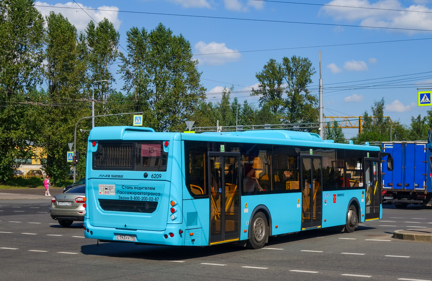 Санкт-Петербург, ЛиАЗ-5292.65 № 6209