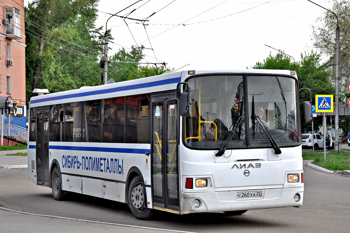 Алтайский край, ЛиАЗ-5256.65 № С 260 ХА 22