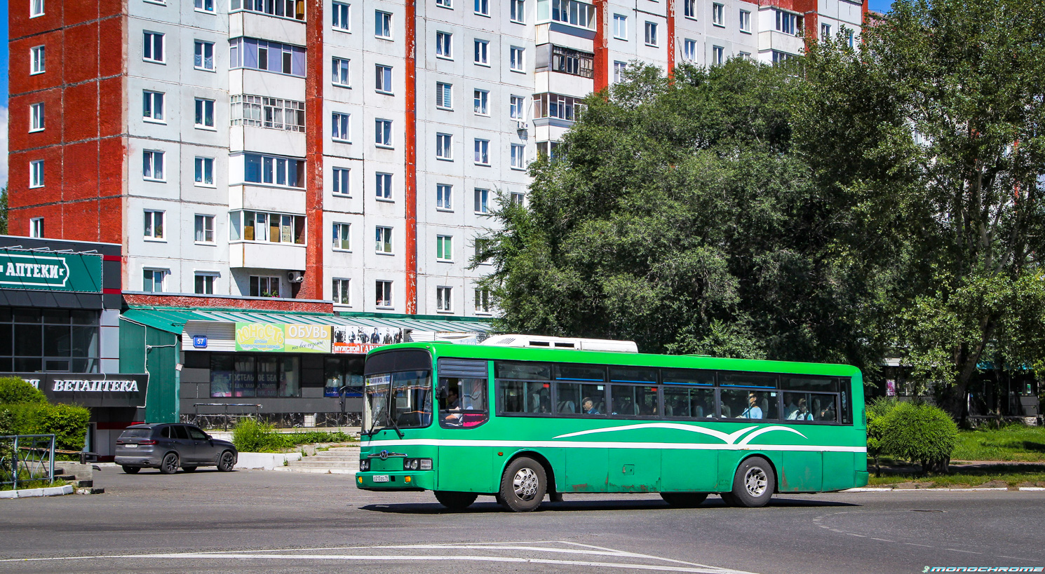 Хакасия, Hyundai New Super AeroCity № Е 013 ЕО 19